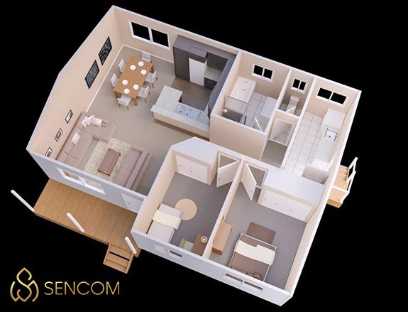 Thiết kế căn hộ 40m2 đơn giản, hiệu quả nhưng vẫn đẹp tiện nghi và đầy đủ diện tích. Tham khảo ngay danh sách 100 thiết kế sau...