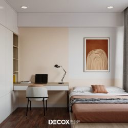 Căn hộ 40m2 không có nhiều không gian để trưng bày nội thất