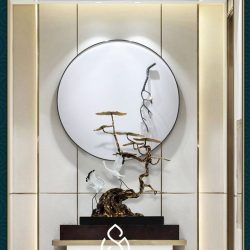 Decor Đôi Hạc Trắng Đồng Cao Cấp MS053