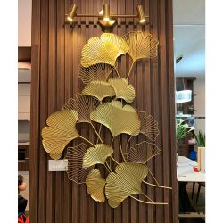 Tranh Sắt Treo Tường Lá Gingko SC1042