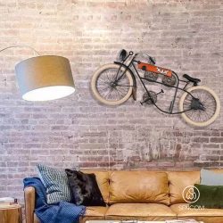 Tranh Sắt Treo Tường Xe Máy B105