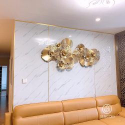 Alternative view of Tranh Sắt Treo Tường Hoa Mai Vàng 1m5 SC951