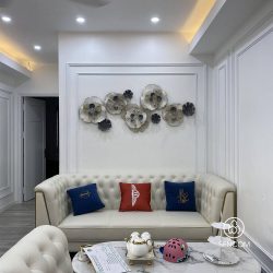 Tranh Sắt Treo Tường Hoa Mai Trắng 1m6 SC2025M