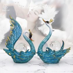 Decor Uyên Ương Thiên Nga Đồng SCD0050