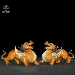 Decor Tượng Đồng Kỳ Lân Phong Thủy SCD0053