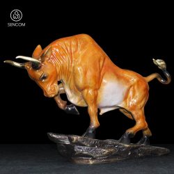 Decor Bò Tót Đồng Cao Cấp SCD0056