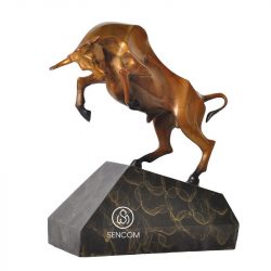Decor Bò Tót Đồng Cao Cấp MS045