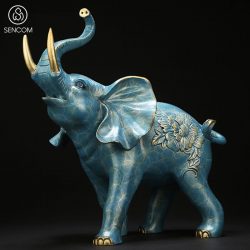 Decor Tượng Voi Đồng Phong Thuỷ SCD0013