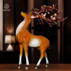 Decor Hươu Sừng Hoa Đồng SCD0073