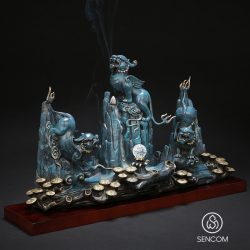 Alternative view of Decor Tỳ Hưu Phong Thuỷ Đồng SCD0040