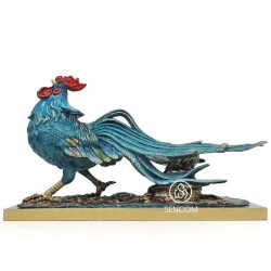 Alternative view of Decor Tượng Gà Đồng Phong Thuỷ SCD0044
