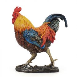 Alternative view of Decor Tượng Gà Đồng Phong Thuỷ SCD0045