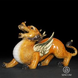 Alternative view of Decor Tượng Đồng Kỳ Lân Phong Thủy SCD0053