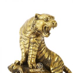 Alternative view of Decor Hổ Vồ Mồi Đồng SCD0060