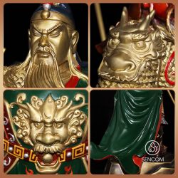 Alternative view of Decor Tượng Quan Công Trấn Ải Đồng SCD0061