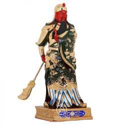 Alternative view of Decor Tượng Quan Công Trấn Ải Đồng SCD0036
