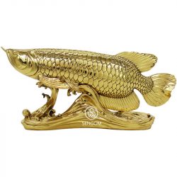 Alternative view of Decor Cá Rồng Đồng SCD0083