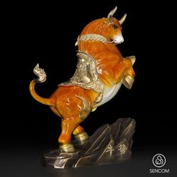 Alternative view of Decor Bò Tót Đồng SCD0076