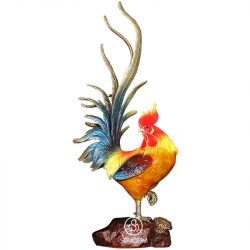 Alternative view of Decor Gà Đồng Phong Thuỷ SCD0078