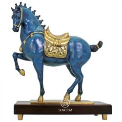 Alternative view of Decor Ngựa Hí Đồng SCD0070