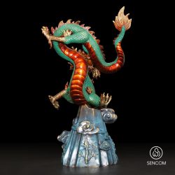 Alternative view of Decor Đồng Rồng Vờn Mây SCD0063