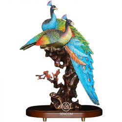 Alternative view of Decor Uyên Ương Khổng Tước Đồng SCD0079