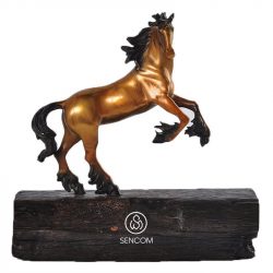 Decor Ngựa Hí Đồng Cao Cấp MS043