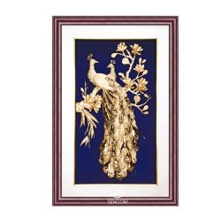 Tranh Phượng Hoàng Đậu Đào Xuân SCD00512