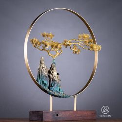 Alternative view of Decor Cây Tùng Đồng SCD0085