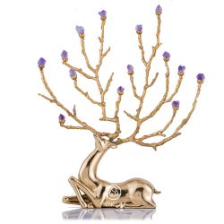 Decor Hươu Đồng Sừng Hoa SCD0084