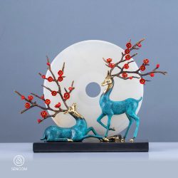 Decor Đôi Hươu Ánh Trăng SCD0094