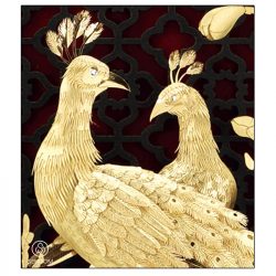 Alternative view of Tranh Phượng Hoàng Tài Lộc SCD00513