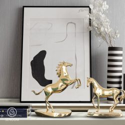 Alternative view of Decor Trang Trí Ngựa Đồng SCM0141