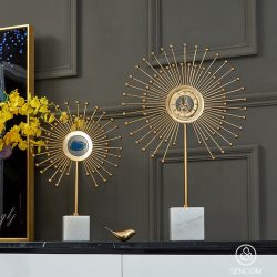 Set Đồng Hồ Đặt Bàn Cao Cấp SCM0124