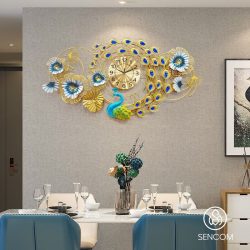 Đồng Hồ Nghệ Thuật Chim Công Mã 2927