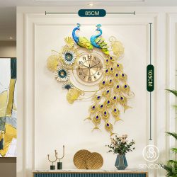 Alternative view of Đồng Hồ Nghệ Thuật Chim Công Mã 2921