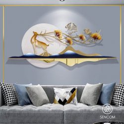 Tranh Treo Tường Nghệ Thuật Hươu Mã 2344