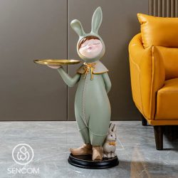 Gấu BearBrick, Khay để đồ , Khay đựng đồ hình Gấu BearBrick Mã 020