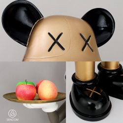 Alternative view of Gấu BearBrick, Khay để đồ , Khay đựng đồ hình Gấu BearBrick Mã 09