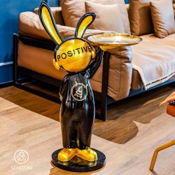 Gấu BearBrick, Khay để đồ , Khay đựng đồ hình Gấu BearBrick Mã 016