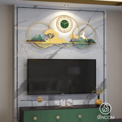 Alternative view of Đồng Hồ Nghệ Thuật Trang Trí Mã 2980