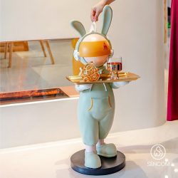 Gấu BearBrick, Khay để đồ , Khay đựng đồ hình Gấu BearBrick Mã 022