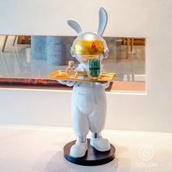 Gấu BearBrick, Khay để đồ , Khay đựng đồ hình Gấu BearBrick Mã 023