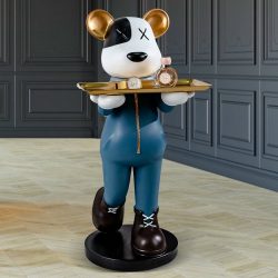 Gấu BearBrick, Khay để đồ , Khay đựng đồ hình Gấu BearBrick Mã 030