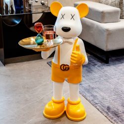 Gấu BearBrick, Khay để đồ , Khay đựng đồ hình Gấu BearBrick Mã 031