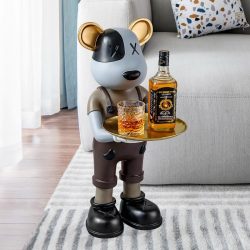 Gấu BearBrick, Khay để đồ , Khay đựng đồ hình Gấu BearBrick Mã 033