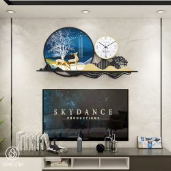 Alternative view of Đồng Hồ Nghệ Thuật Trang Trí Mã 0332