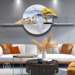 Phù Điêu Treo Tường Nghệ Thuật Mã PD025