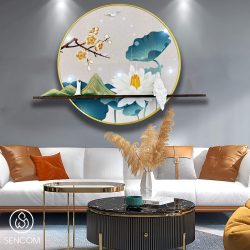 Phù Điêu Treo Tường Nghệ Thuật Mã PD034