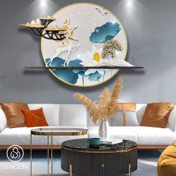 Phù Điêu Treo Tường Nghệ Thuật Mã PD033